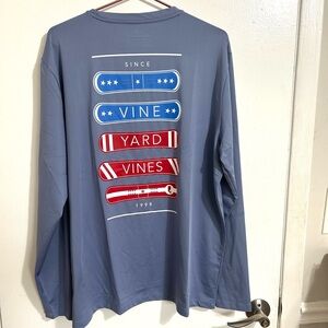 NWT Men’s Vineyard Vines Performance long sleeve Board logo, large